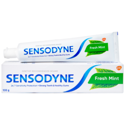 Sensodyne Freshmint bạc hà. Tuýp 100g