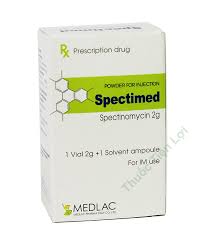 Spectinomycin Inj Spectimed( Spectinomycin) 2g - Công ty TNHH Dược An Khang