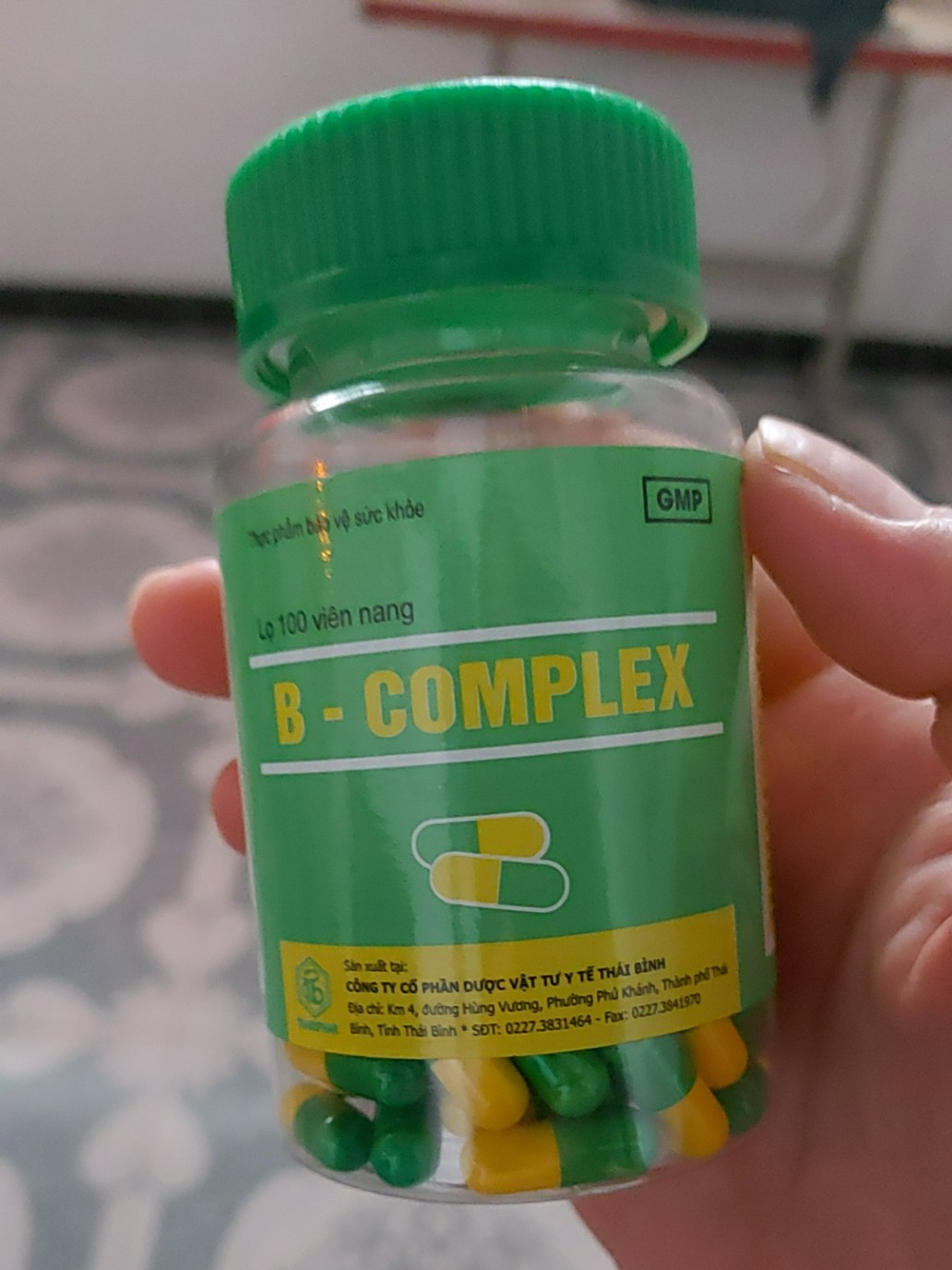 Bcomlex Lọ 100v Thái bình